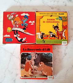 lotto 3 film cartoni animati super 8