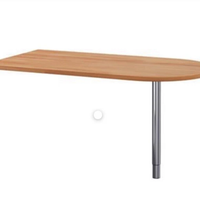 tavolo ikea legno massiccio con gamba telescopica