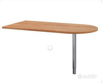 tavolo ikea legno massiccio con gamba telescopica