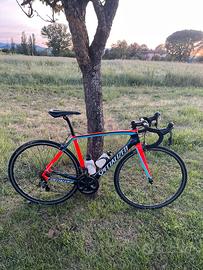 Specialized Tarmac Pro sram ultregra rosso blu