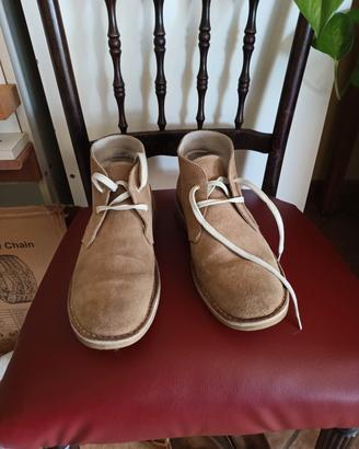 scarpe scamosciata uomo