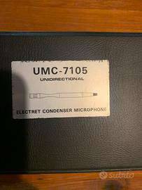 Microfono umc 7105 maruni nuovo!