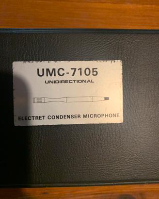 Microfono umc 7105 maruni nuovo!