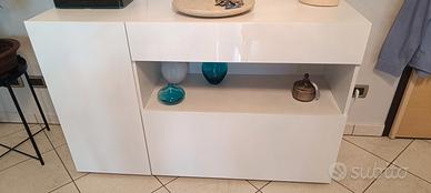 Mobile Madia Nice Bianco Lucido