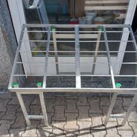 Scaffali in alluminio e ferro