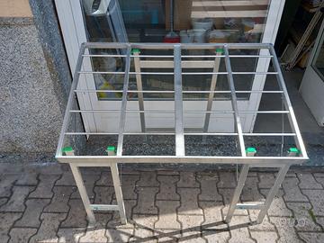 Scaffali in alluminio e ferro