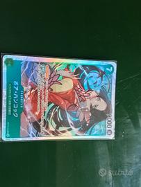 Lotto 4 Carte One Piece JPN Luffy Hancock Kaido