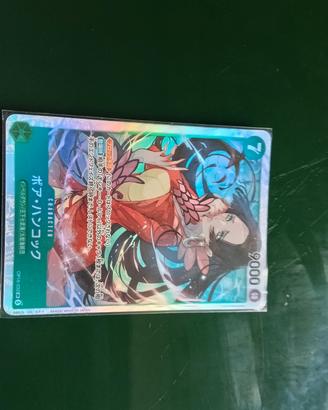 Lotto 4 Carte One Piece JPN Luffy Hancock Kaido