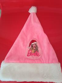 cappello di natale rosa Barbie 