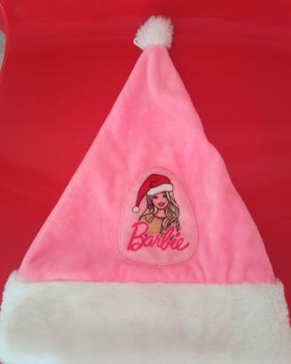 cappello di natale rosa Barbie 