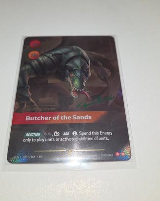 Renekton Butcher of the Sands signed