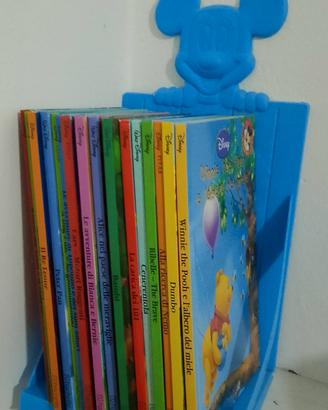 18 libri Disney classici per bambini+raccoglitore 