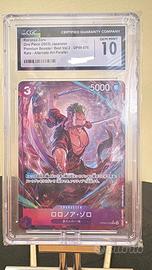 Zoro OP09-076 CGC 10 Gem Mint