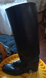 STIVALI IN PELLE DA EQUITAZIONE 