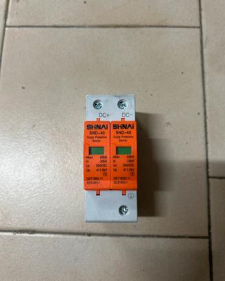 Scaricatore sovratensione DC