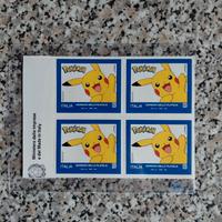 Pokemon quartina francobolli