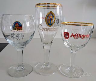 Bicchieri birra belga