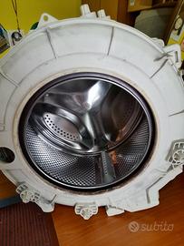 GRUPPO VASCA E TAMBURO LAVATRICE INDESIT IWC 6106
