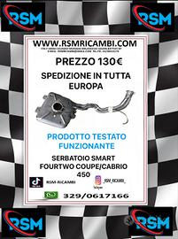 SERBATOIO SMART FOURTWO COUPE CABRIO 450