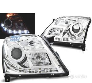 FARI PER OPEL VECTRA C 02-05 LUCE DIURNA A LED CRO