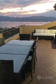Attico panoramico arredato Villa San Giovanni