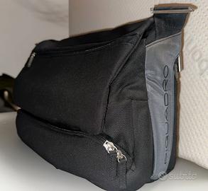 Cartella Porta PC PIQUADRO tessuto nero