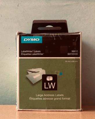Etichette Dymo. (Sigillate)