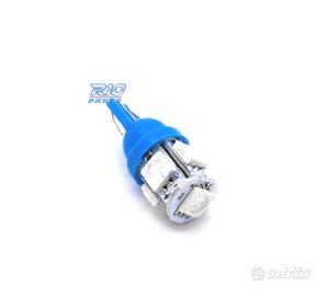 LAMPADINA LED BLU W5W T10