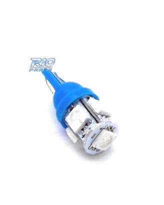 LAMPADINA LED BLU W5W T10