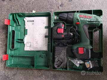 TRAPANO AVVITATORE A BATTERIA BOSCH PSR 12 VE-2 – 
