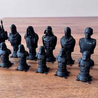 Star Wars - pezzi scacchi neri