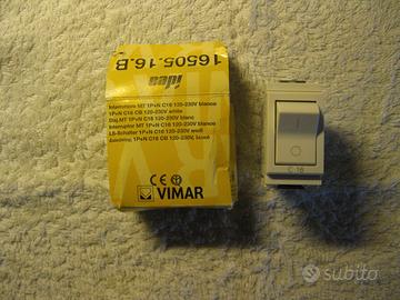 Interruttore  Vimar IDEA  art. 16505.16B   (NUOVO)
