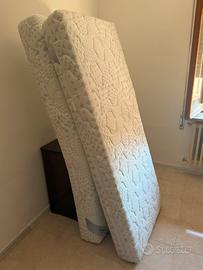 2 Materassi singoli in memory foam (come nuovi)