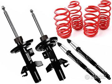 4 Ammortizzatori Rinforzati ALFA GIULIETTA 4 MOLLE