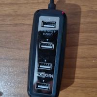 hub (sdoppiatore) usb 4 porte Max Excell