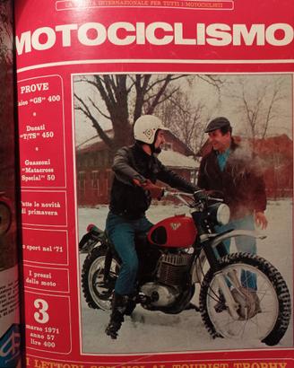 Rivista MOTOCICLISMO numero 3 del 1971