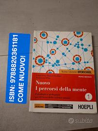 "Nuovo i percorsi della mente vol.1" ISBN:97888203