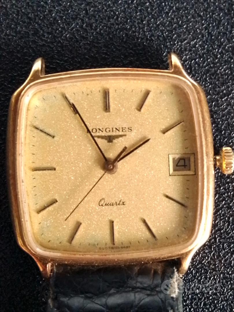 Longines Vintage unisex oro 750 1000 Cassa 18k Abbigliamento e