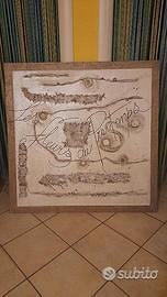MAXI QUADRO "Les fleurs du Printemps". 