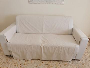 Divano letto 3 posti  con rete elettrosaldata 