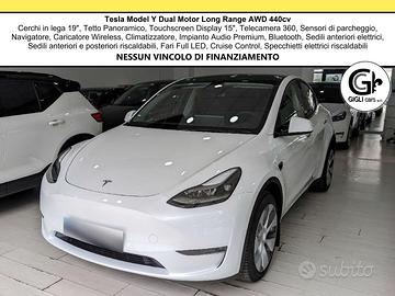 Tesla Model Y 440 cv, AWD, Tetto Panoramico, Auton