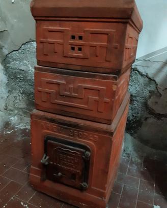Stufa in terracotta