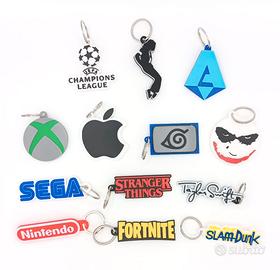 Portachiavi Logo Nintendo Stranger Things Fortnite