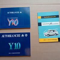 Autobianchi Bianchina Y10 Uso Manutenzione origina