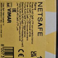 presaRJ45 cat.6 bianco netsafe vimar