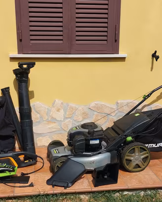 Tagliaerba e altri 4 pezzi 300€