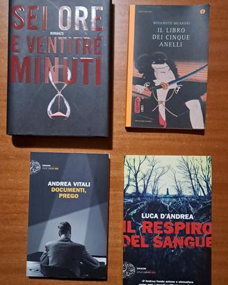 Lotto 4 libri autori vari