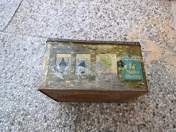 scatola vintage di"Malto dell'Abate Kneipp"