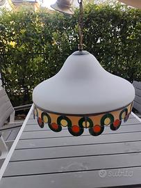 lampadario in vetro murano 