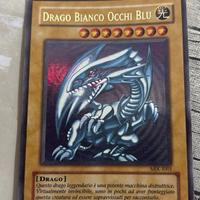 Carta Drago Bianco occhi blu